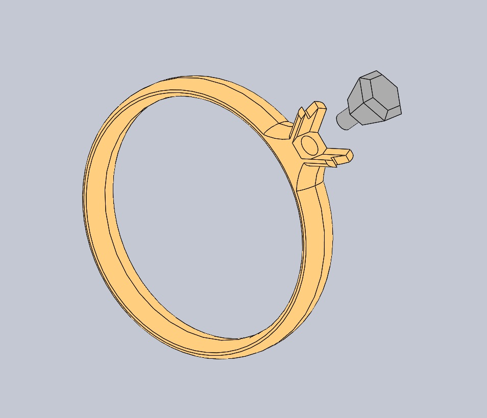 Lastminute engagement ring — thumbnail 4