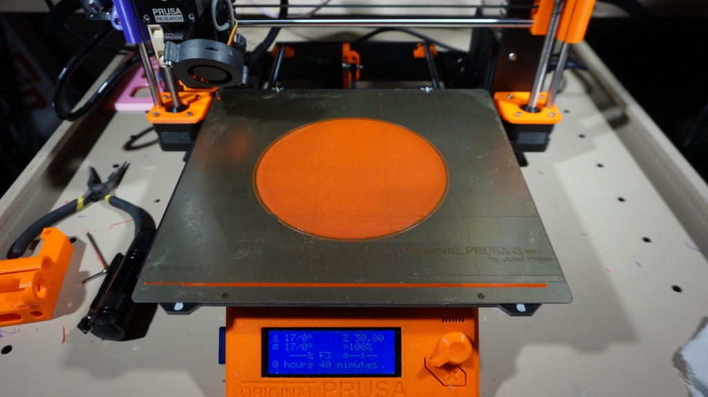 Prusa i3 Mk3 Z Height Tests and Live Adjust Models