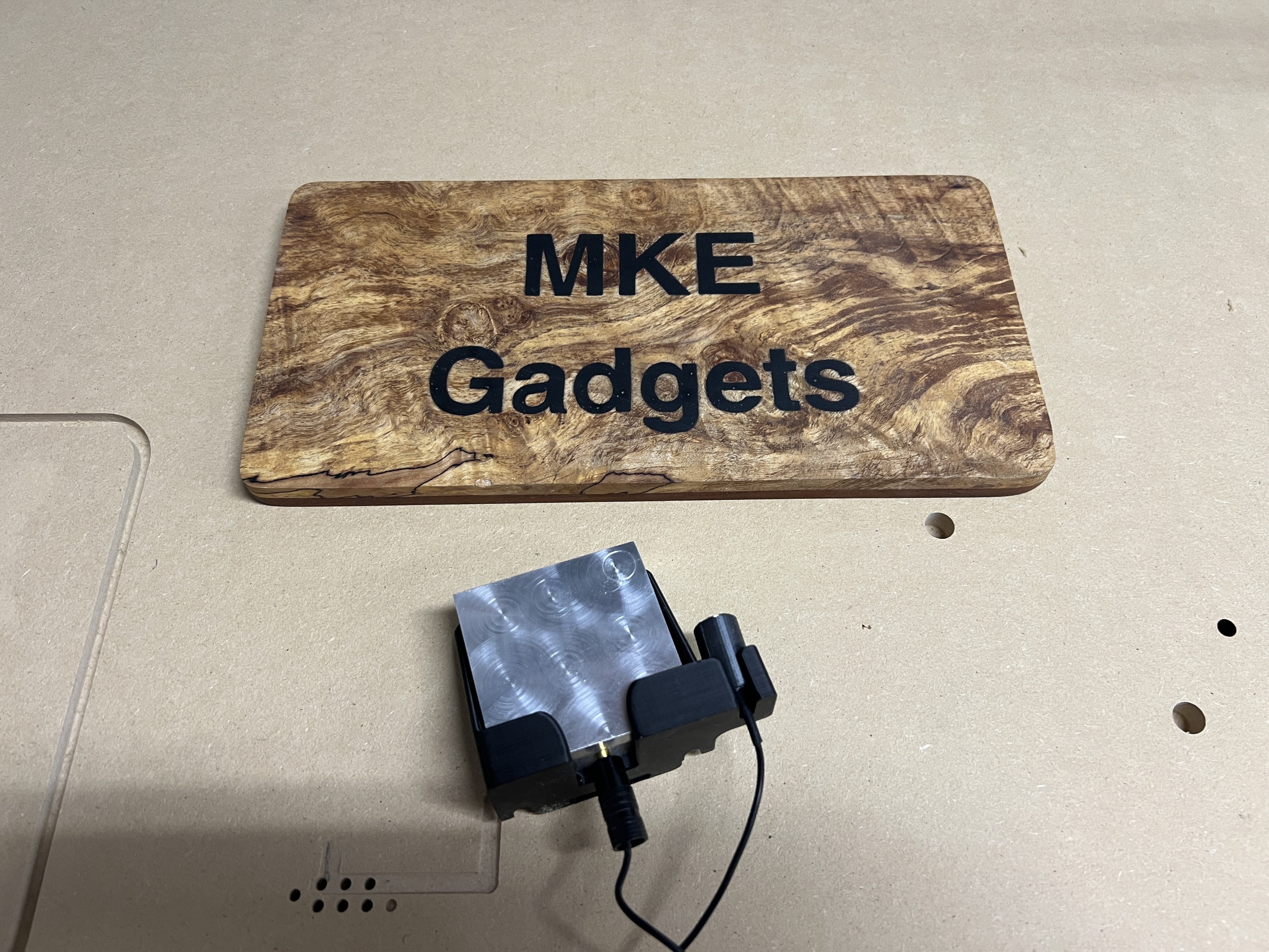 Onefinity Wrench Holders,  Masso Pendant, Touch Probe Caddy Upgrade