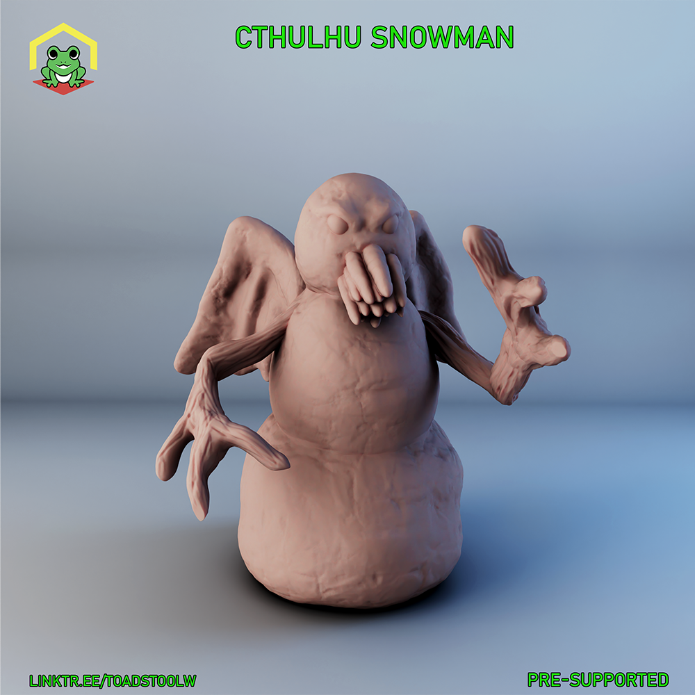 Cthulhu snowman