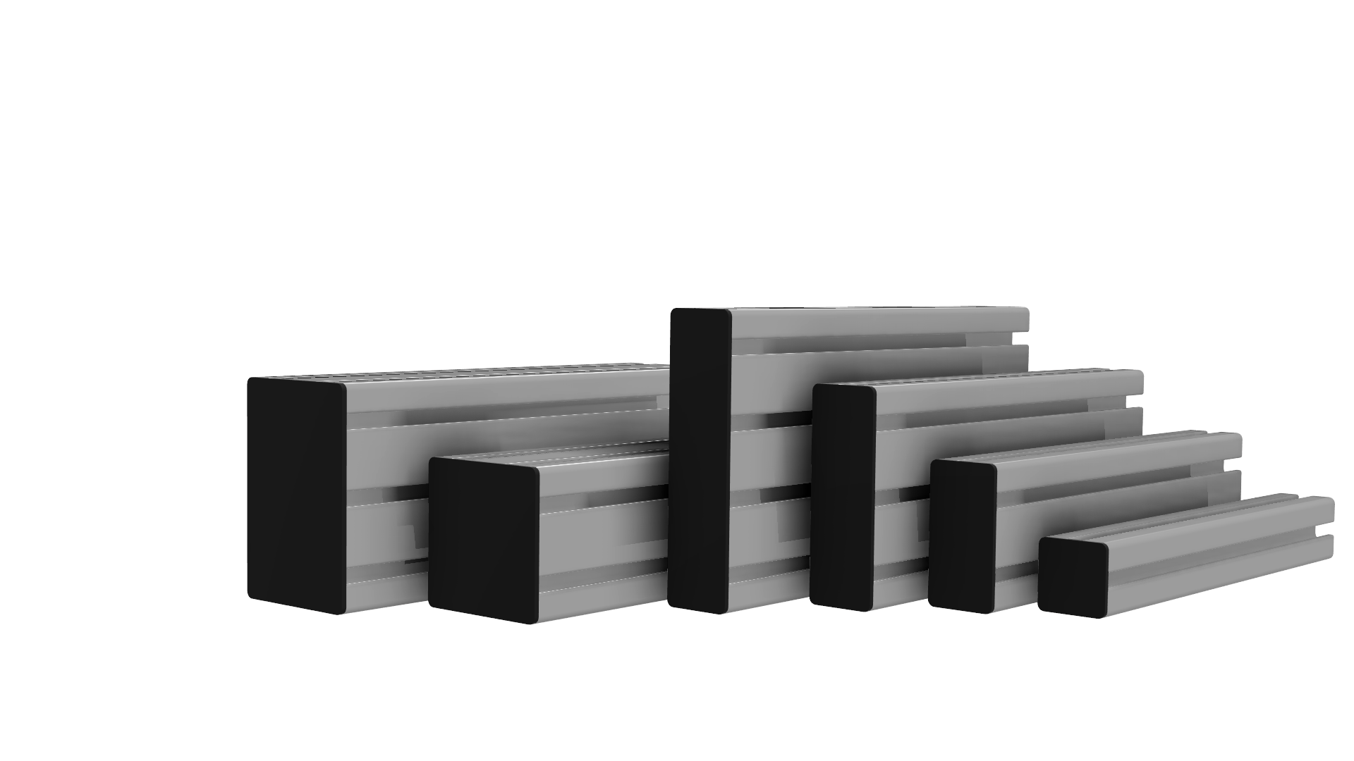 40mm Aluminium Profile Endcap
