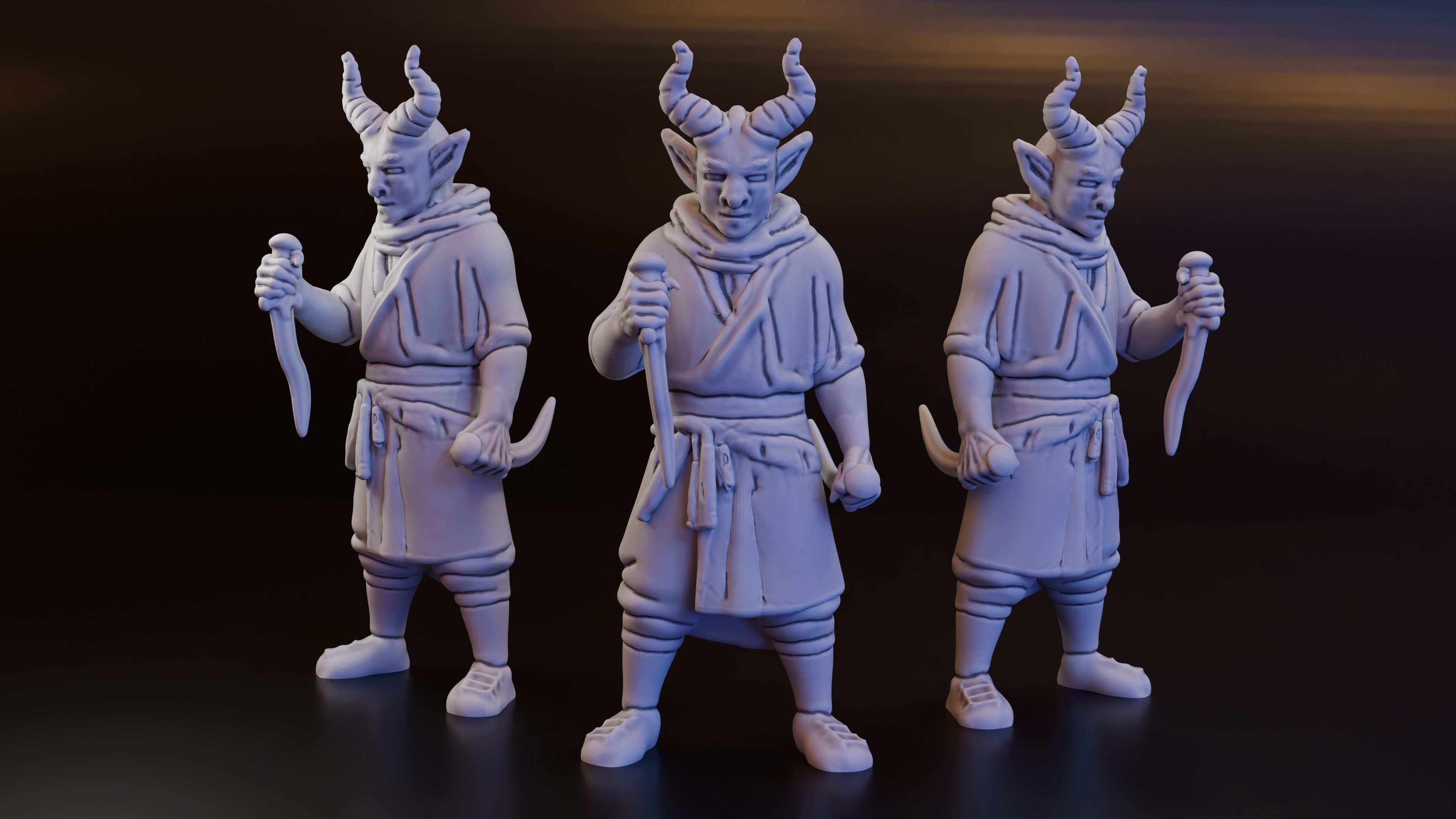 Tiefling Rogue (DND / TTRPG)