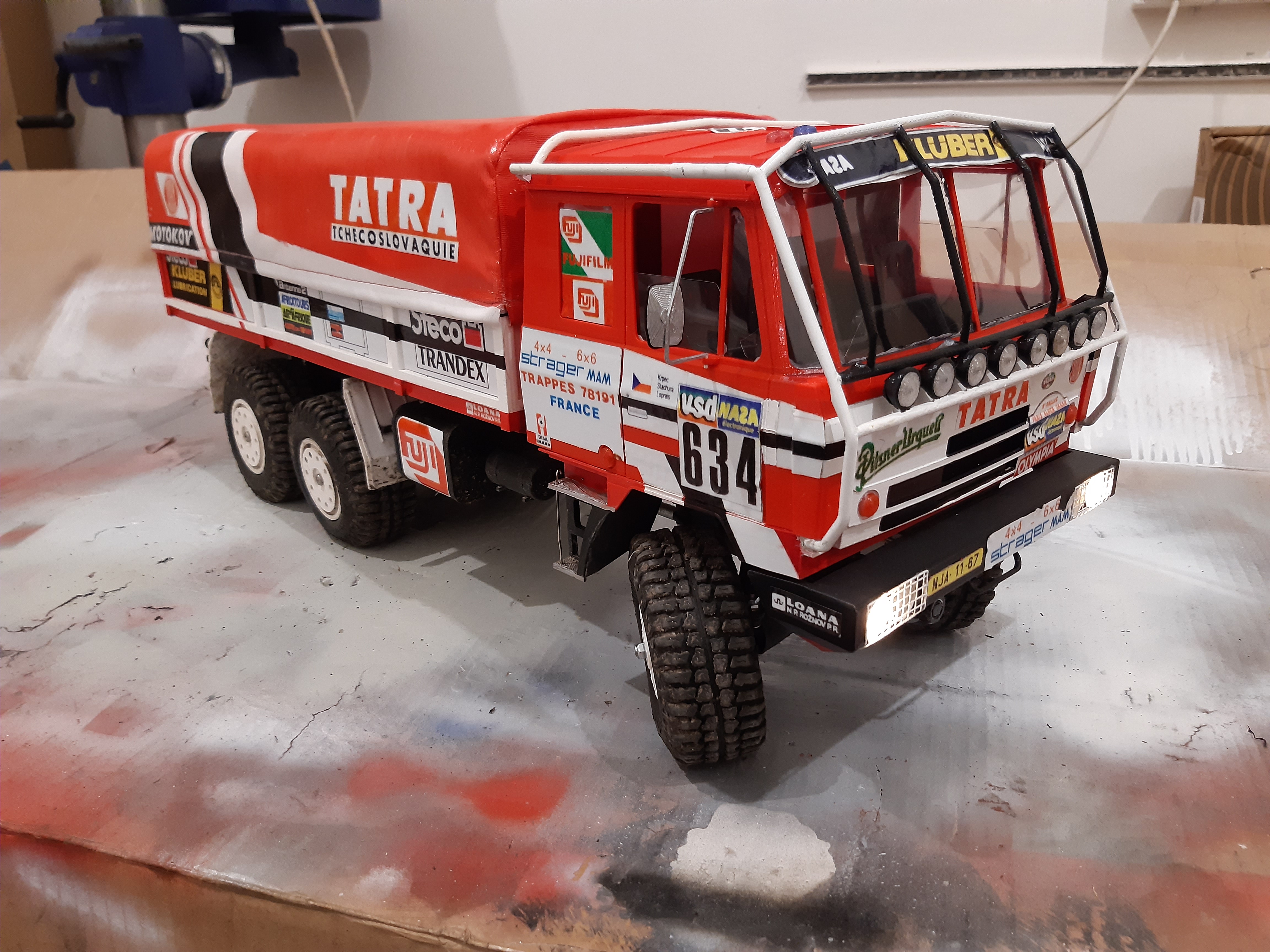 RC Tatra Dakar 6x6, 1986