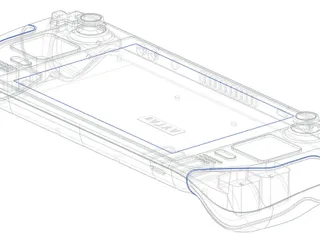 Steam Deck USB-C Charger Cradle (EU Plug Version) by Th3Rom3, Download  free STL model