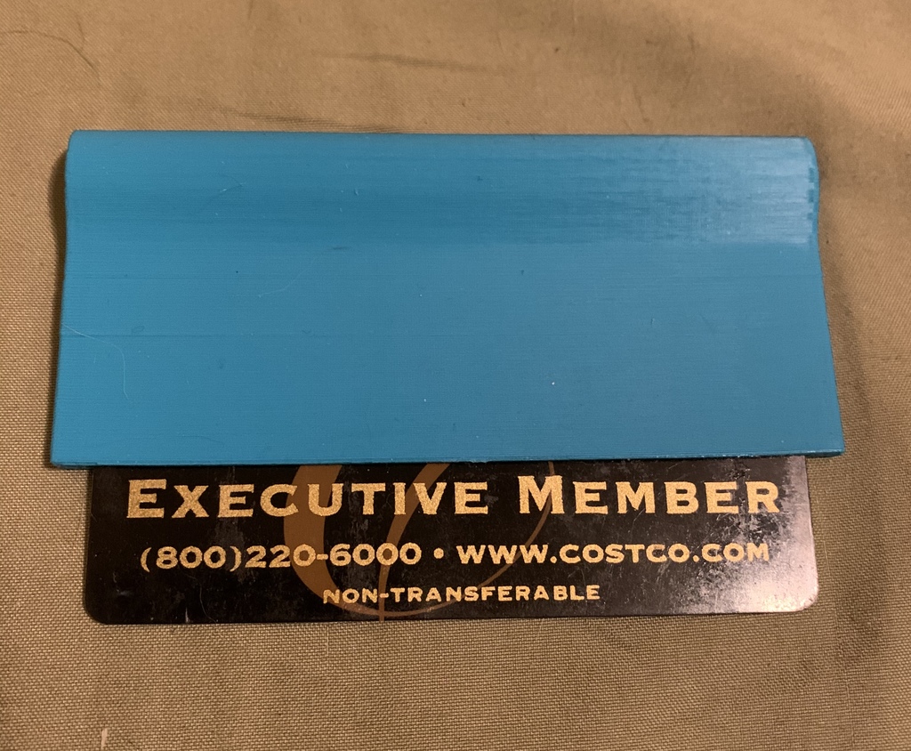 Used Gift Card Scraper Handle