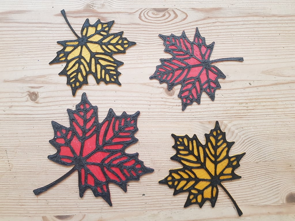 Maple leaf dual colour - remix