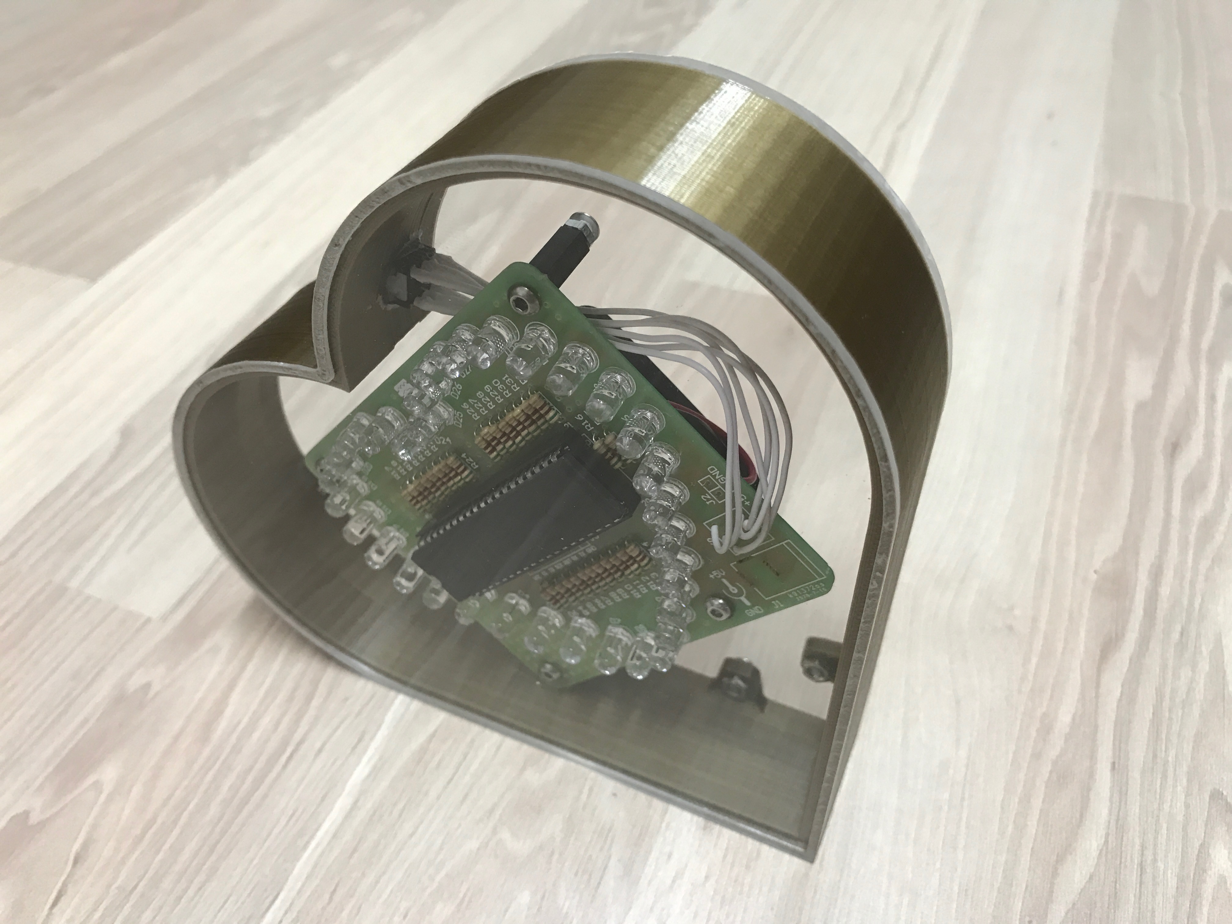 Enclosure for diy heart kit from Banggood
