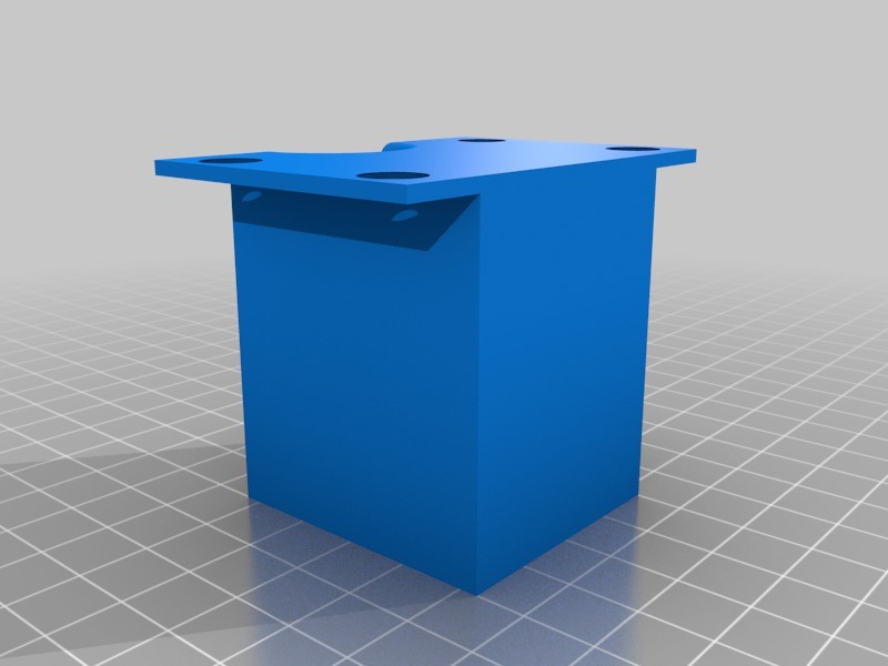 Lack table cable guide for Wanhao D2 (or clones)