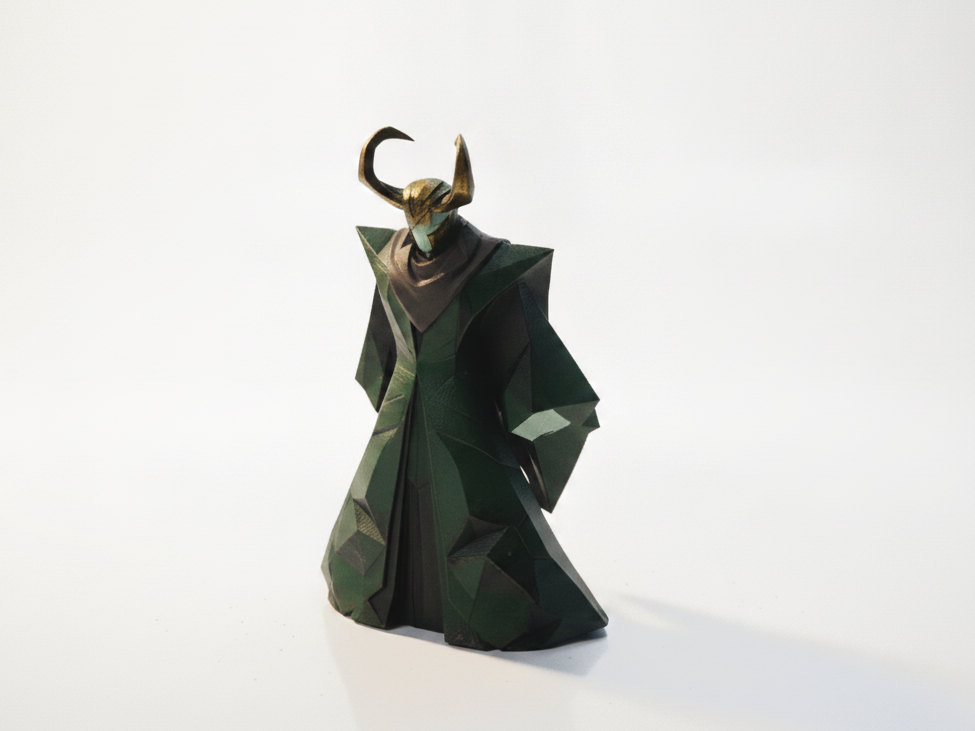 Geo Loki Figurine Marvel Villain 3D Printable