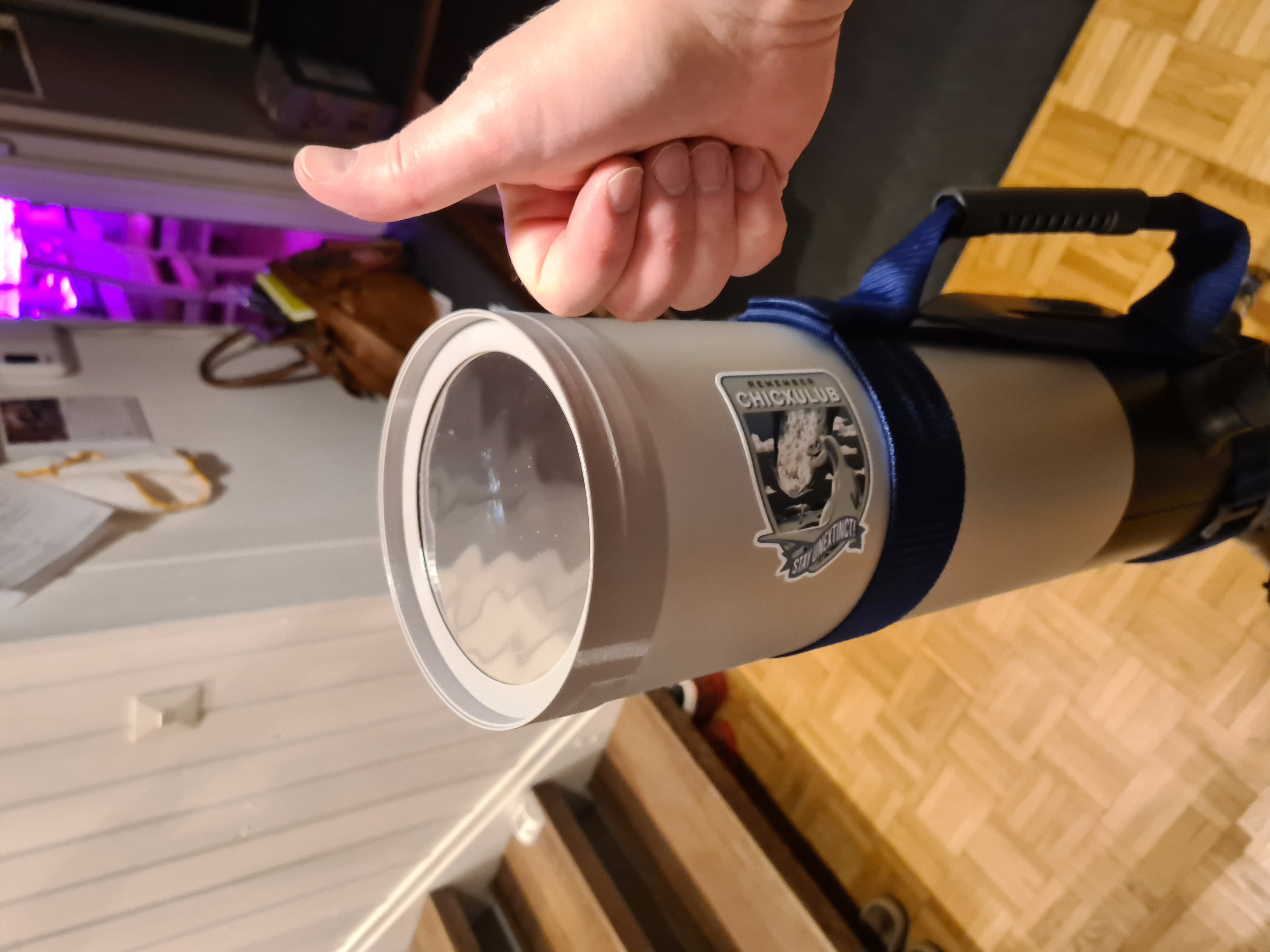 eVscope telescope solarfilter holder