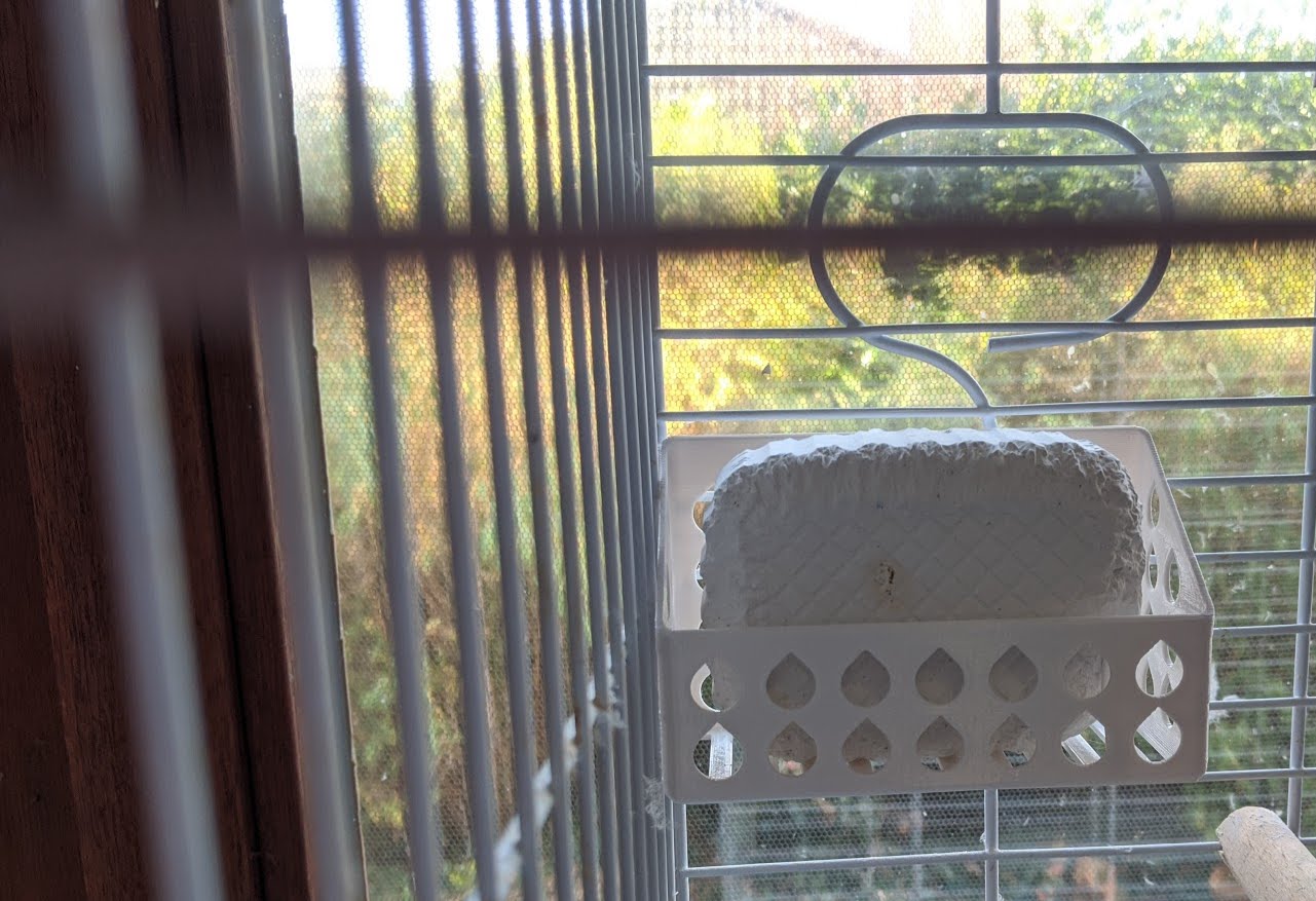 Mineral Stone Holder For Birds