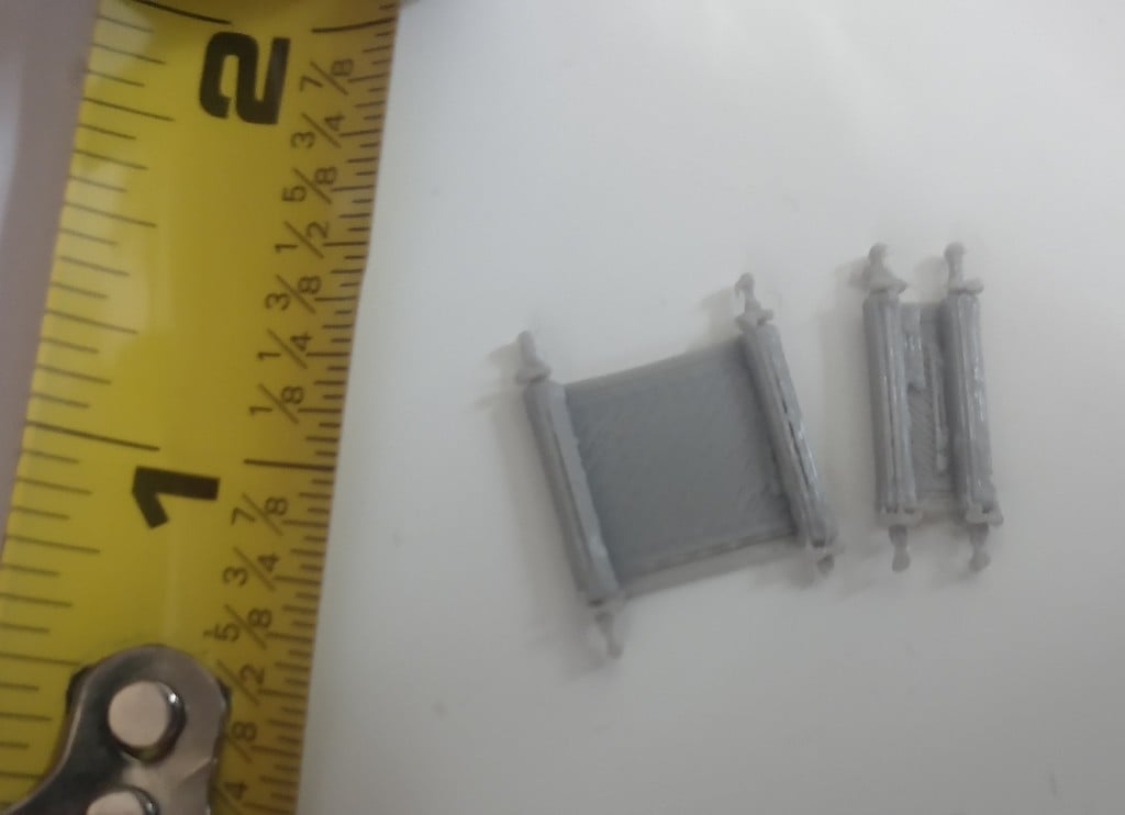 Miniatura 1 do modelo 3D miniature scrolls