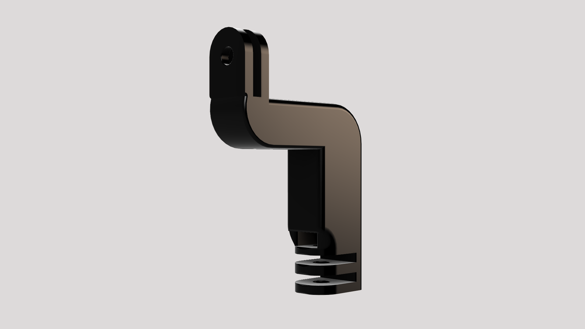 GoPro Vertical Mount by samuelorenz Download free STL model