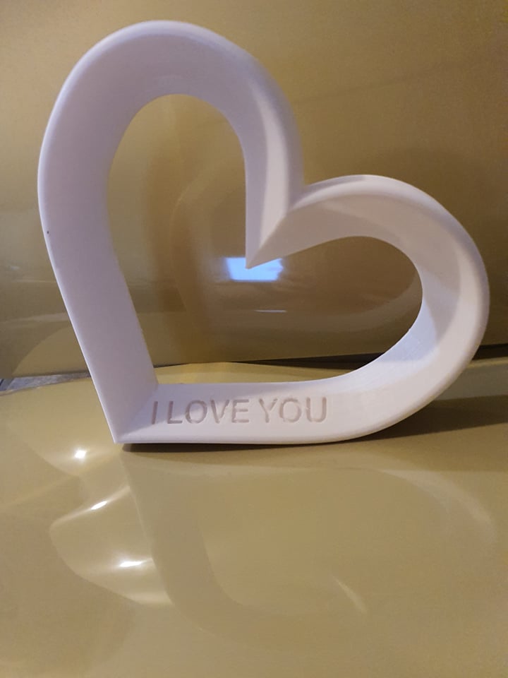 Coeur "I Love You"