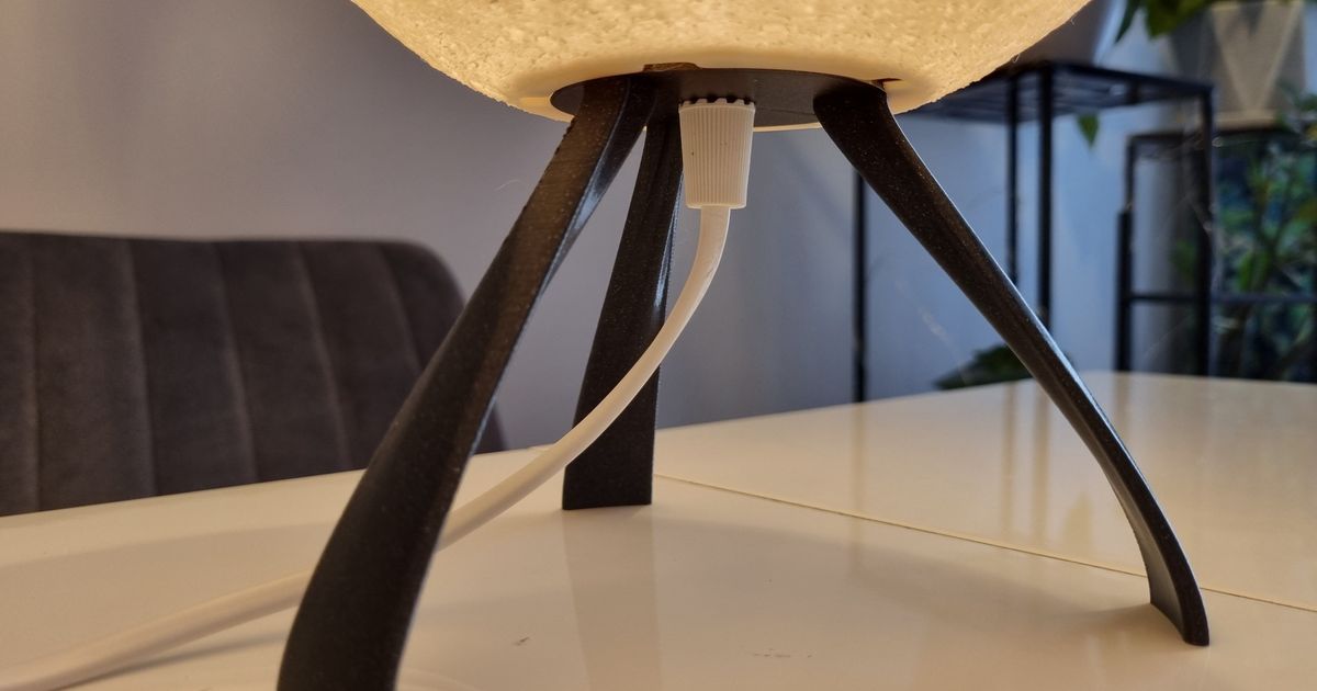 Moon Lamp stand from Ikea Svallet lamp parts by veritas Download free