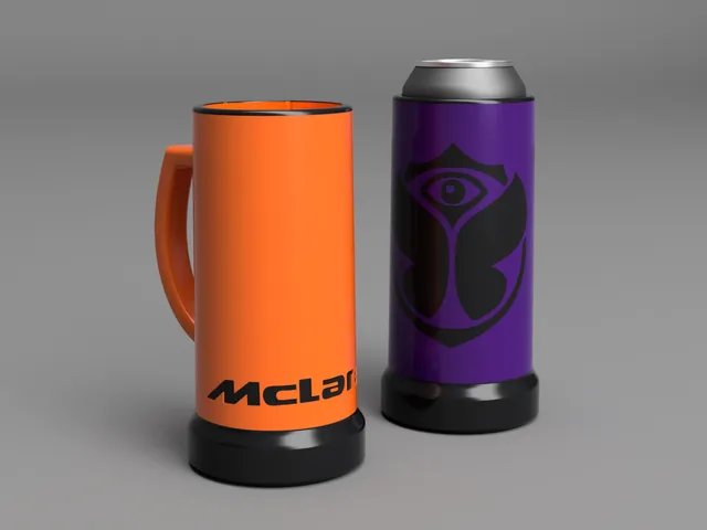 Can Holder – Logo McLaren and Tomorrowland