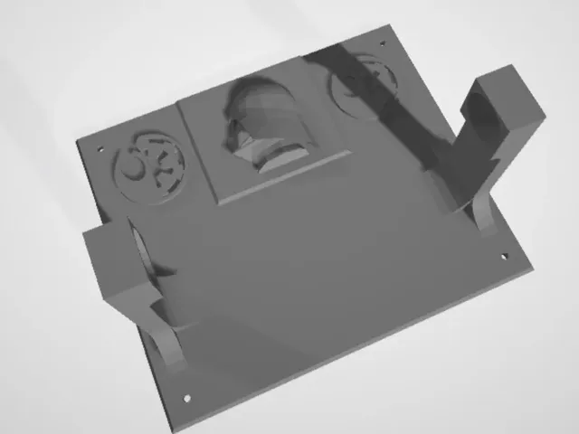 Vader Bathroom Tissue Dispenser
