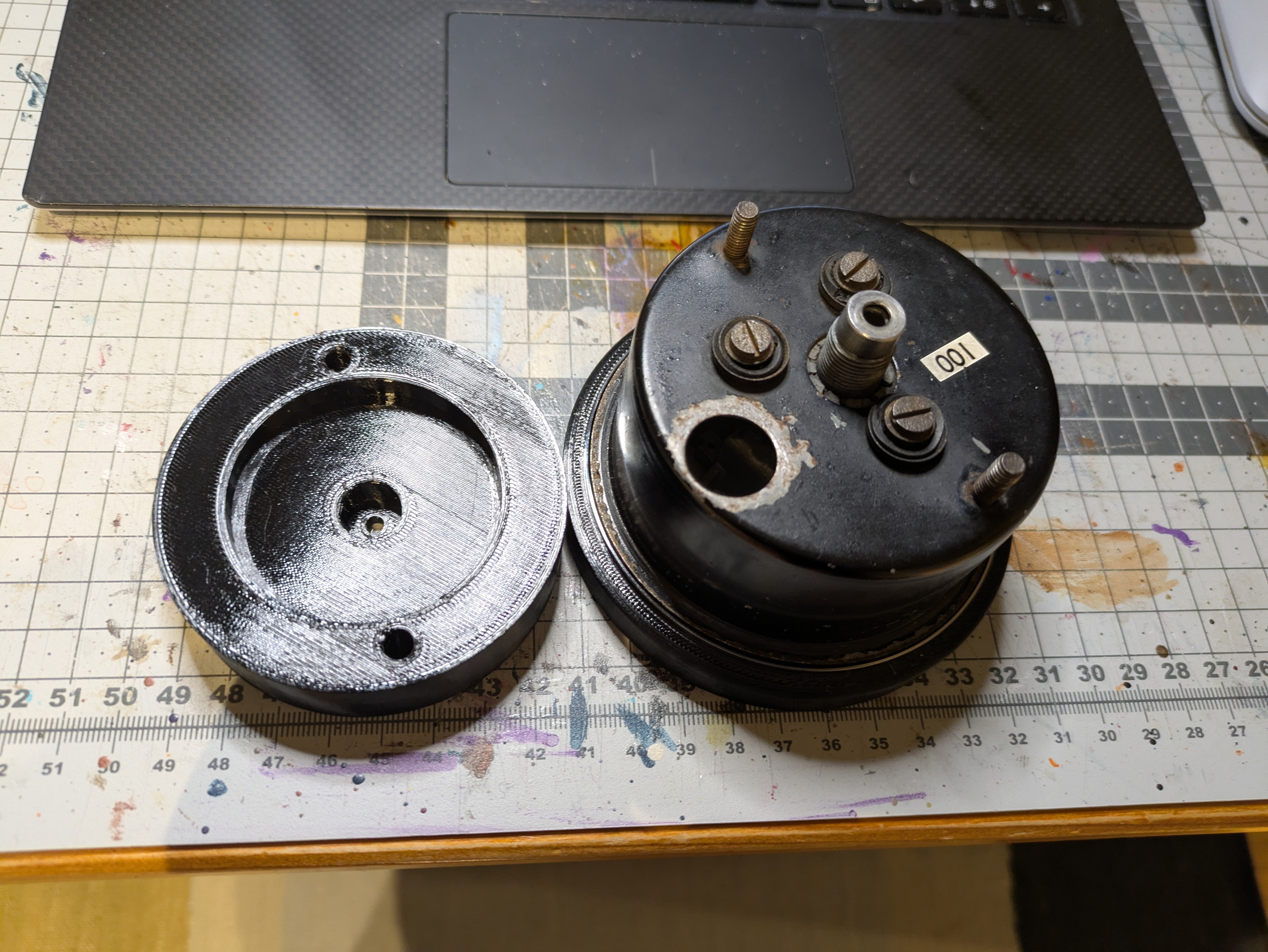 Smiths Magnetic Instrument Guage Holders