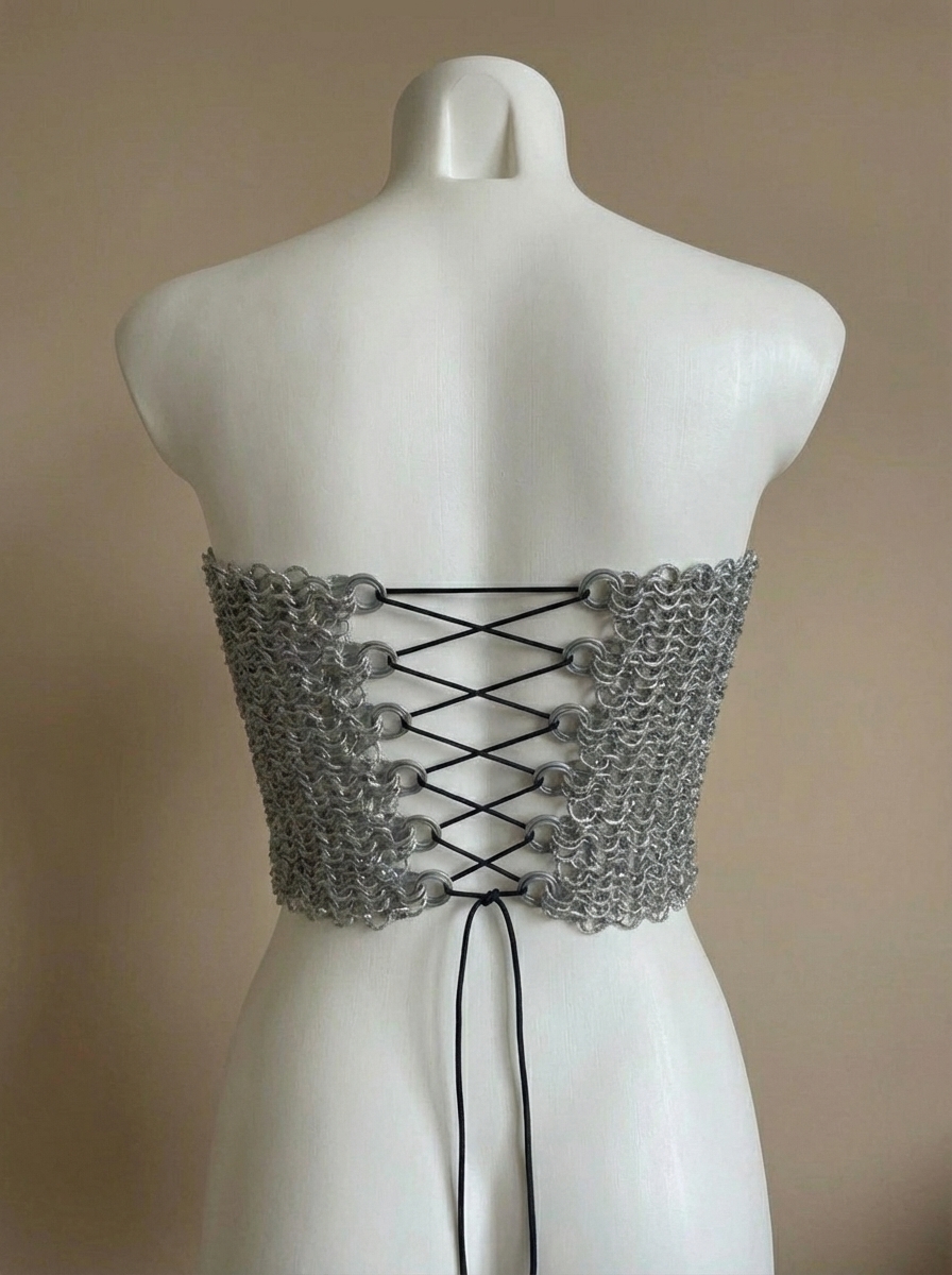 Chainmail corset