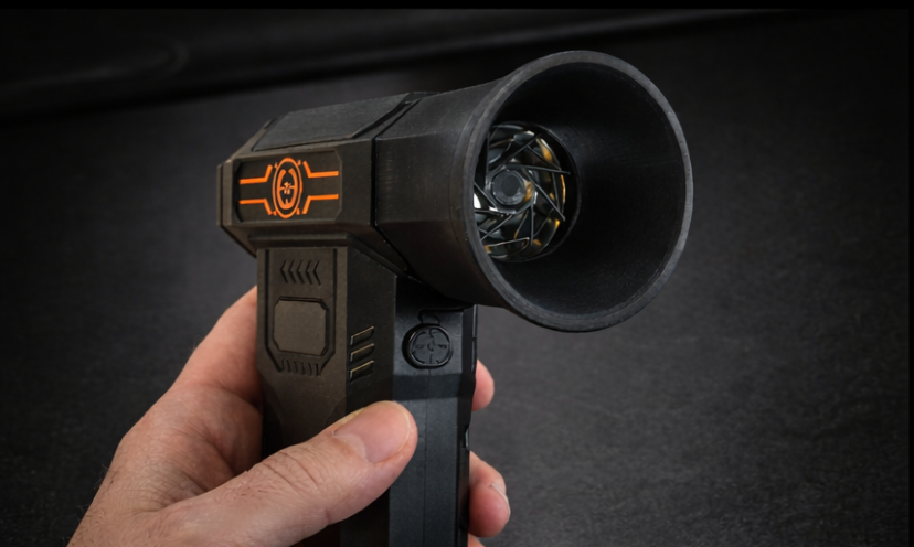 Turbo Fan Blower - Velocity Stack and Small Nozzle