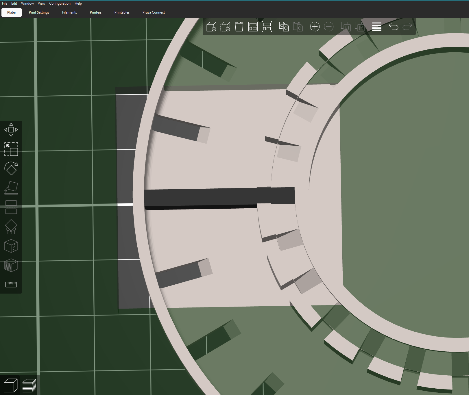 Negative volumes for prototyping or sampling