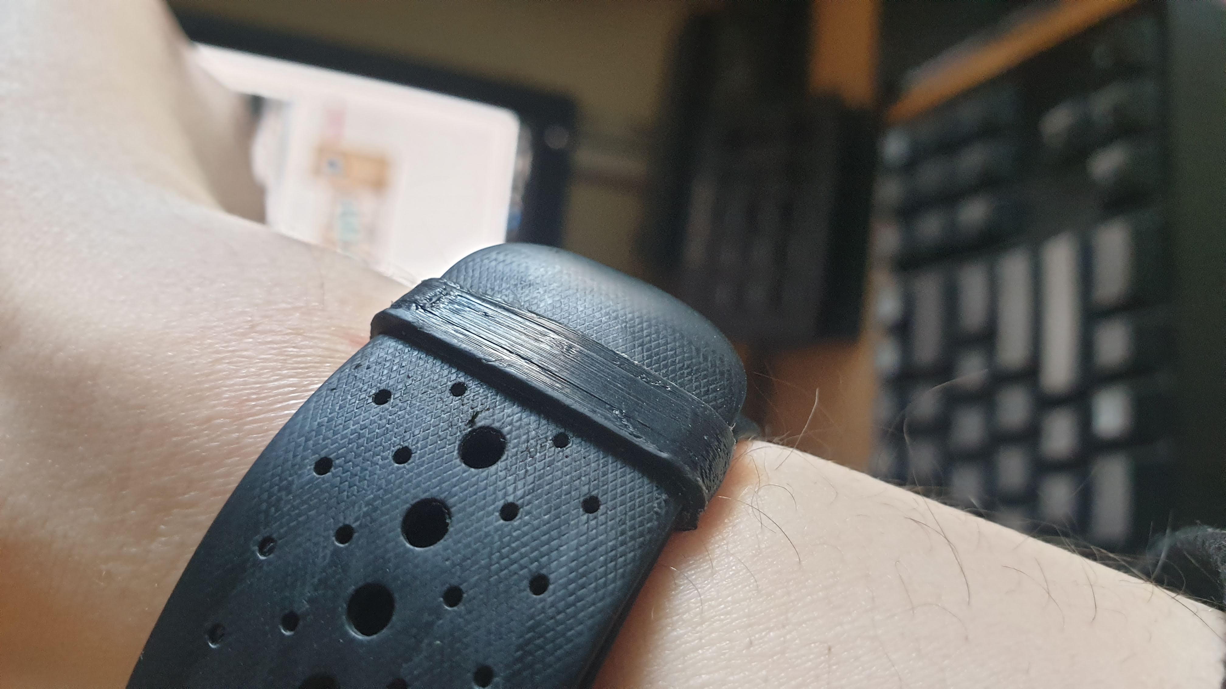 Rubberband Polar Watch