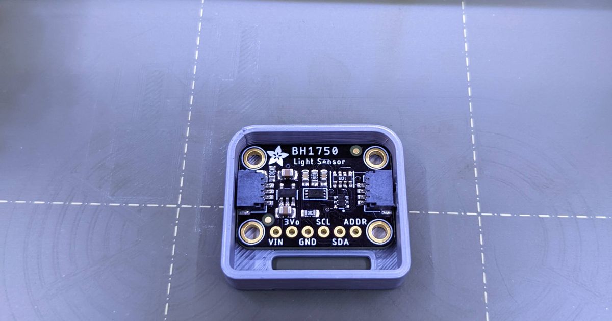 Adafruit BH1750 Case by Making with Matt Download free STL model
