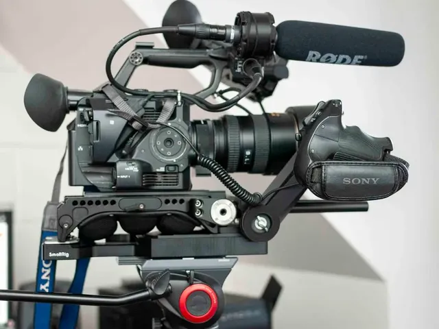 Sony FS5 Grip Relocator
