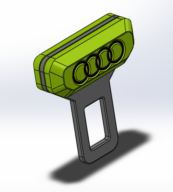 Car seatbelt plug audi