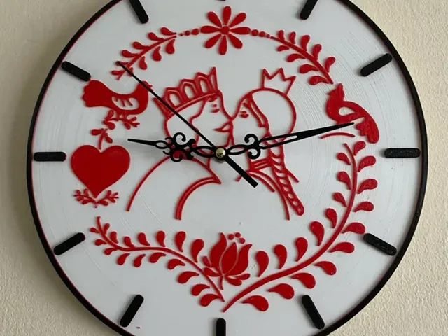 Valentine clock