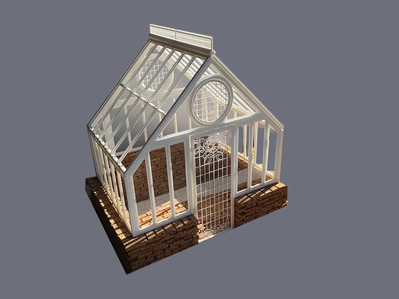GLASS HOUSE 1/12 Scale for Juniper | Download free STL Printables.com
