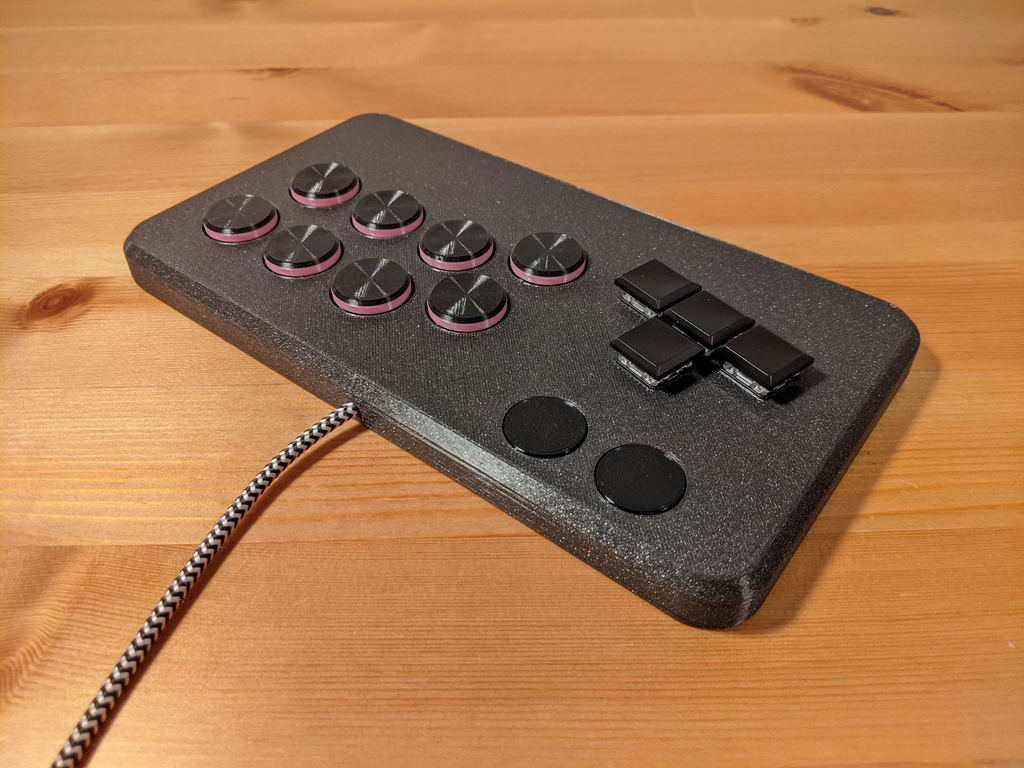 Slimbox M: mixbox-layout low profile fightstick