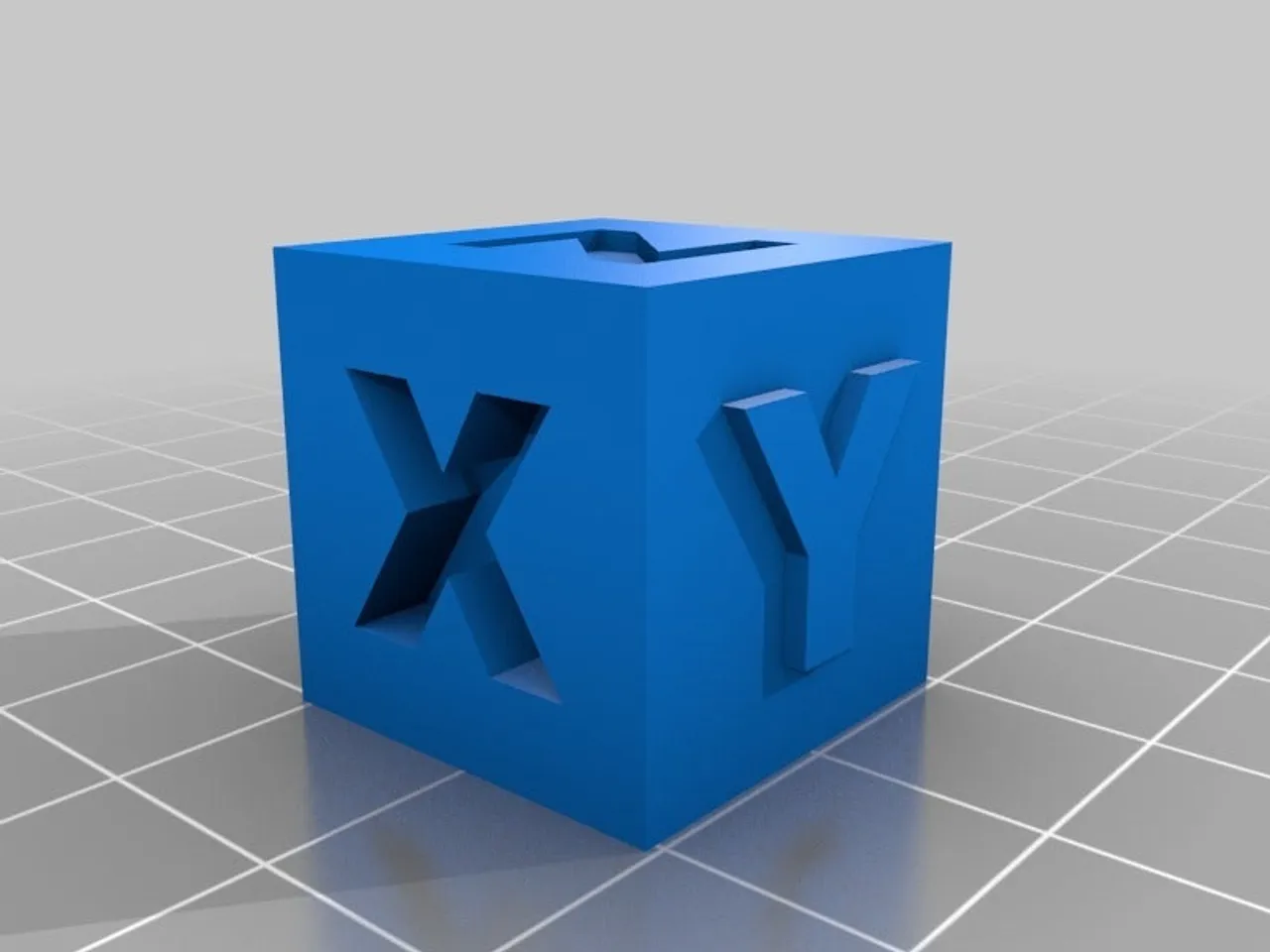 vurdere Bedre hav det sjovt XYZ test and calibration cube by oopsitsaflame | Download free STL model |  Printables.com