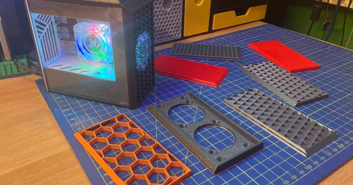 Raspberry Pi 4 PC Case por Supernuts1 | Descargar modelo STL gratuito ...