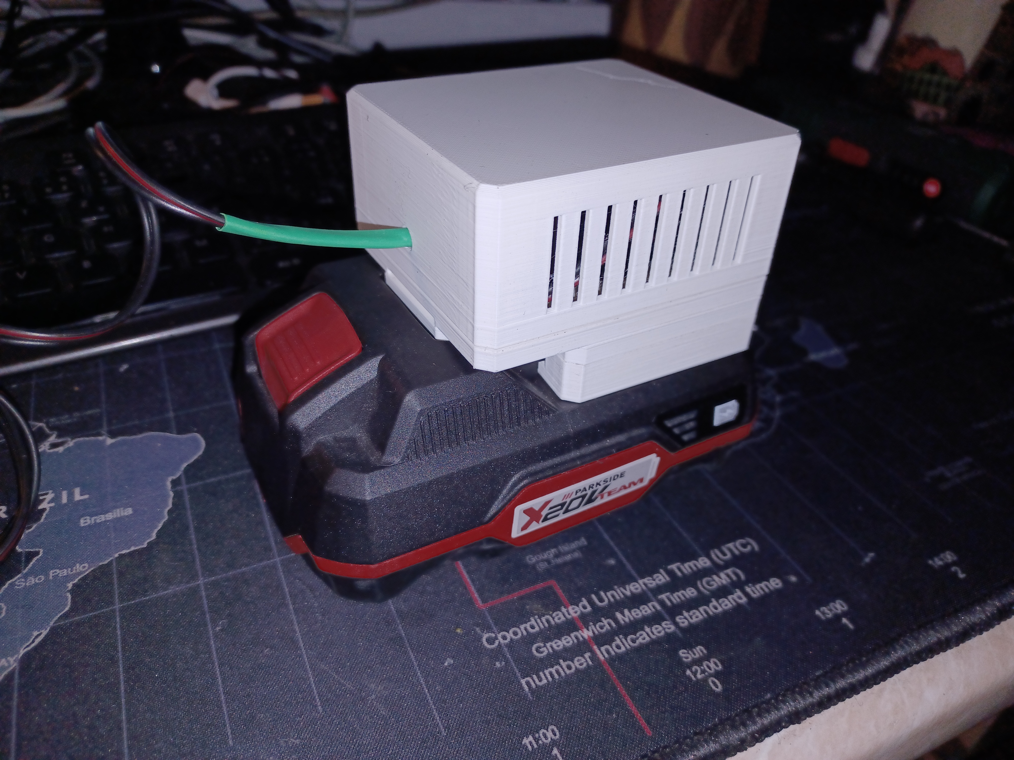 Adapter Parkside + step-down  Converter