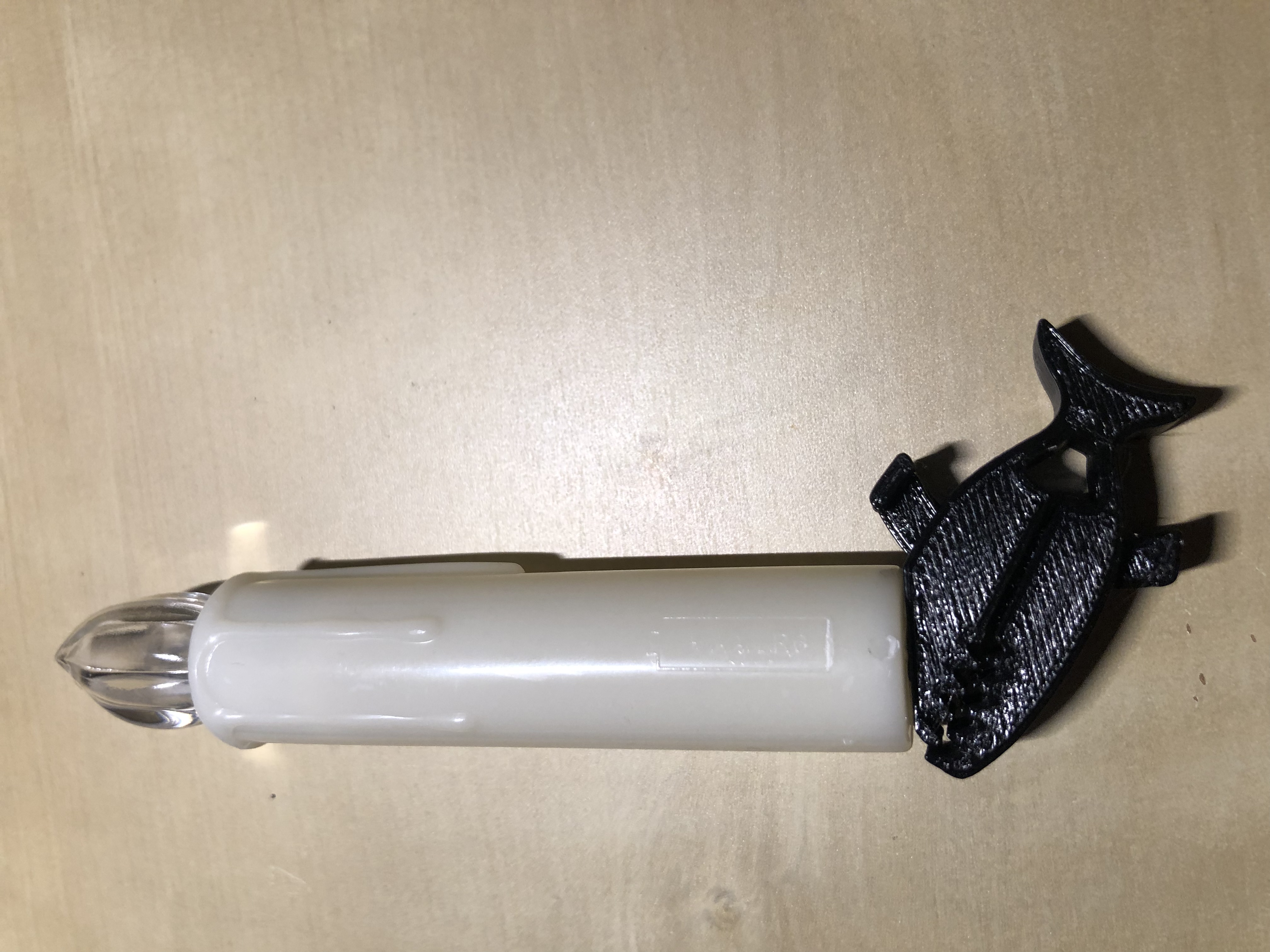 Christmas tree light clip