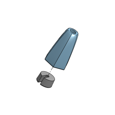 Miniatura 4 do modelo 3D Window Blind Cord Pull