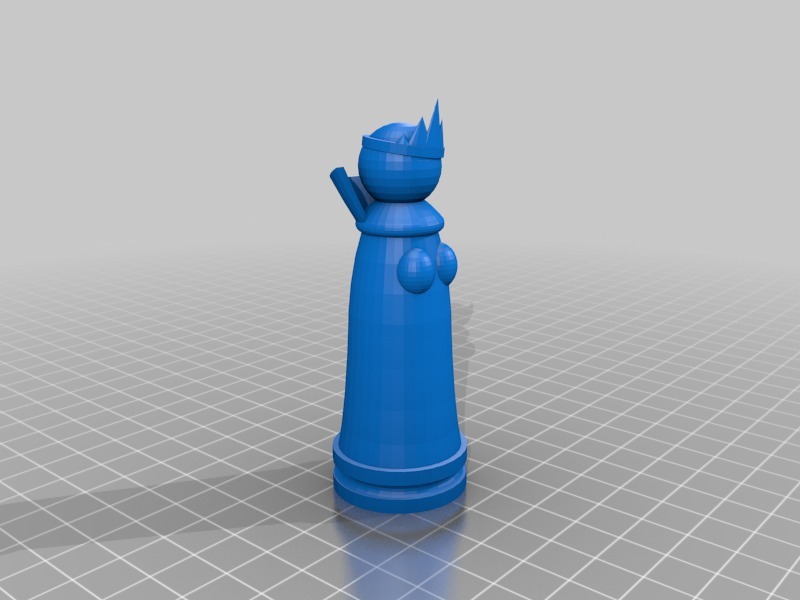 Miniatura 13 do modelo 3D Goofy Chess Set