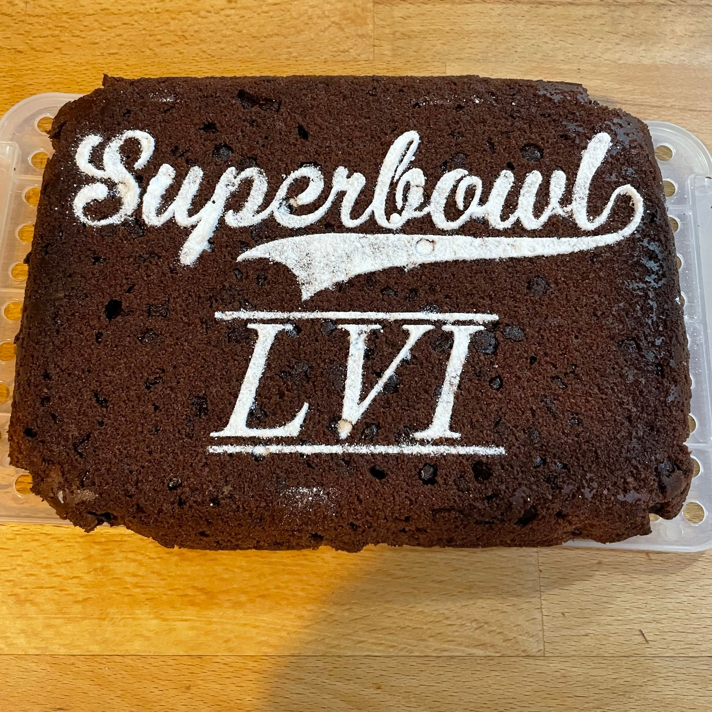 Superbowl Stencil