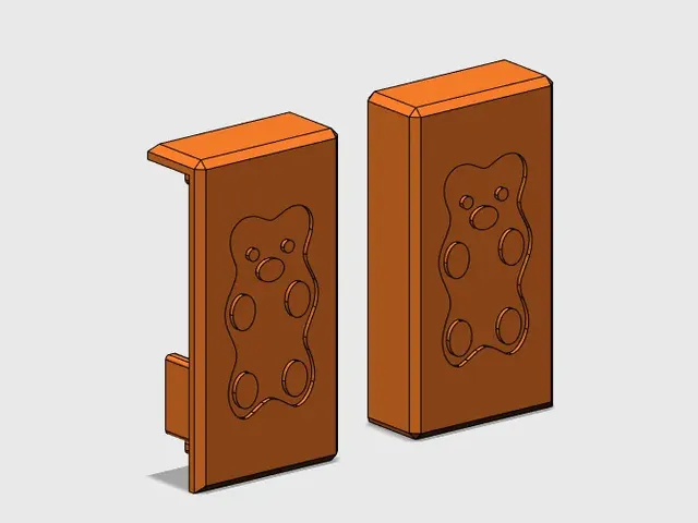 Y_Full End Caps 5xT-Nut Mod Bear Pop In