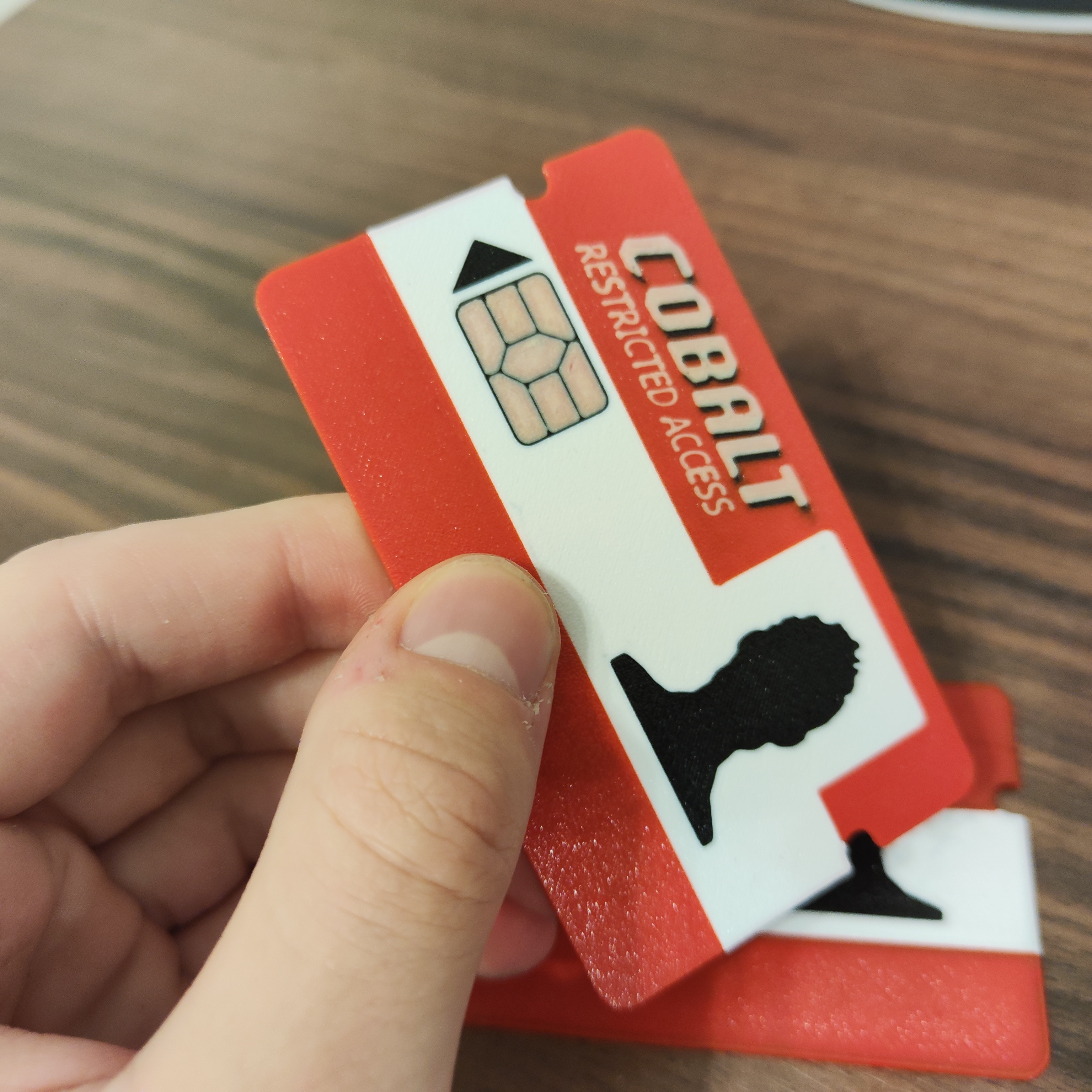 Miniatura 3 do modelo 3D RUST key card