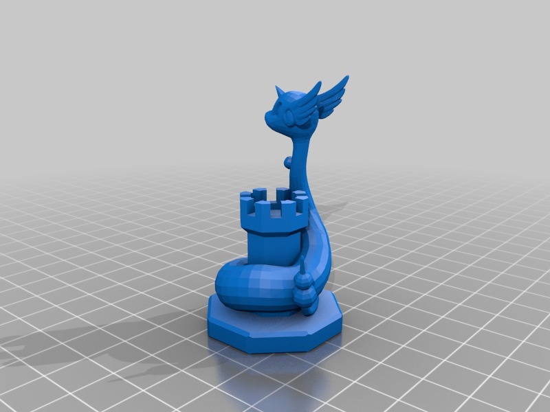 Miniatura 11 do modelo 3D Simple Pokemon Chess Set