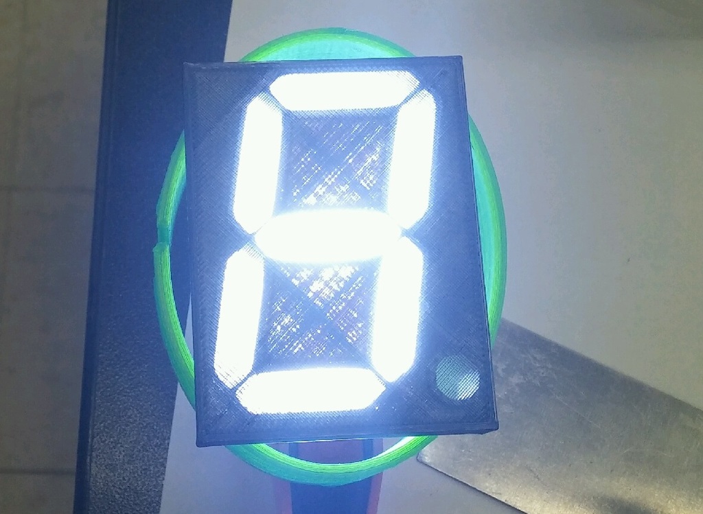 Seven Segment Light Box LED Display
