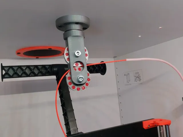 Filament Guide with Roller