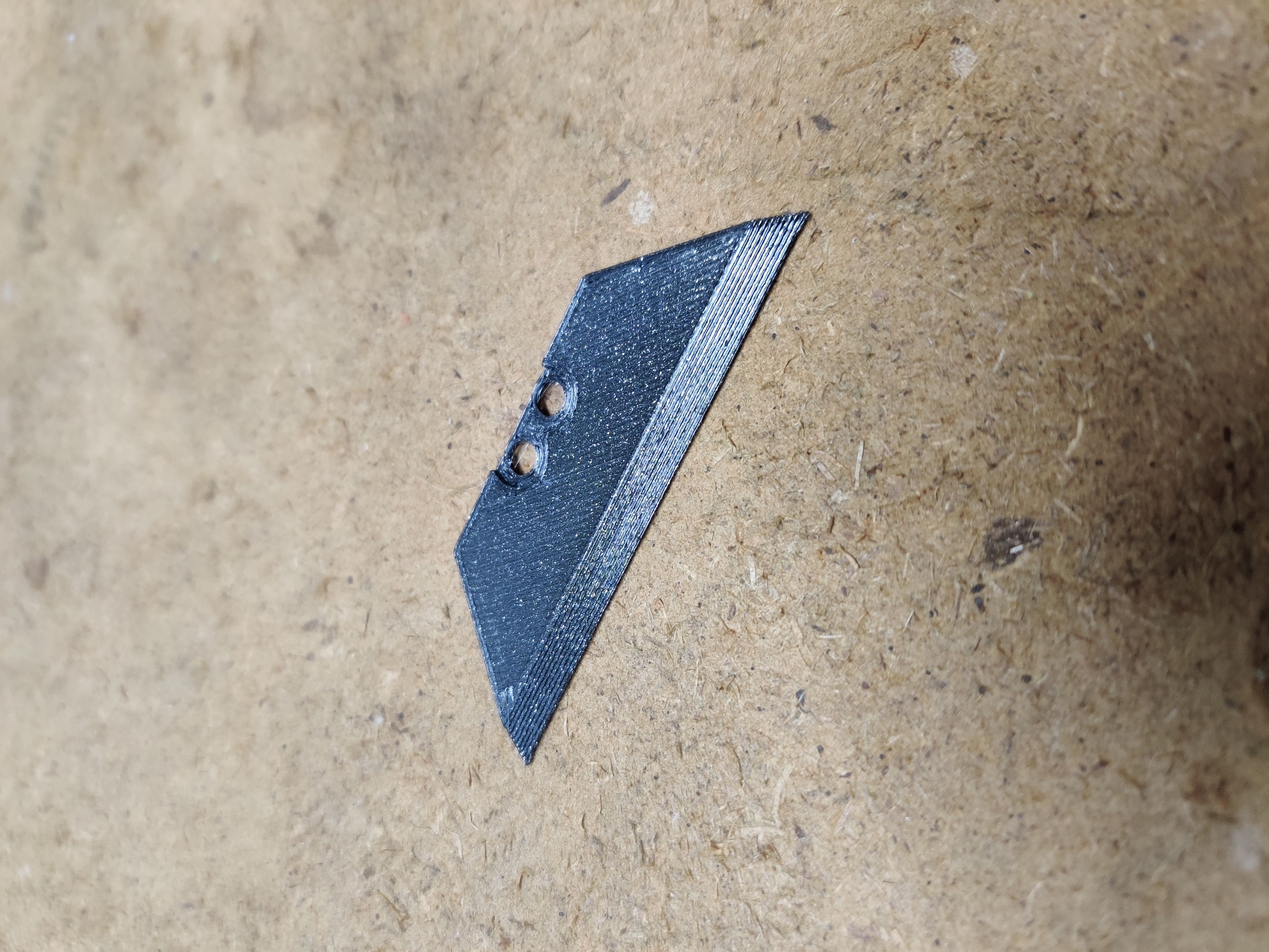 Bed Scraper w/ Replaceable Blades (Printed and Steel Blades) (Remix) — miniatura 3