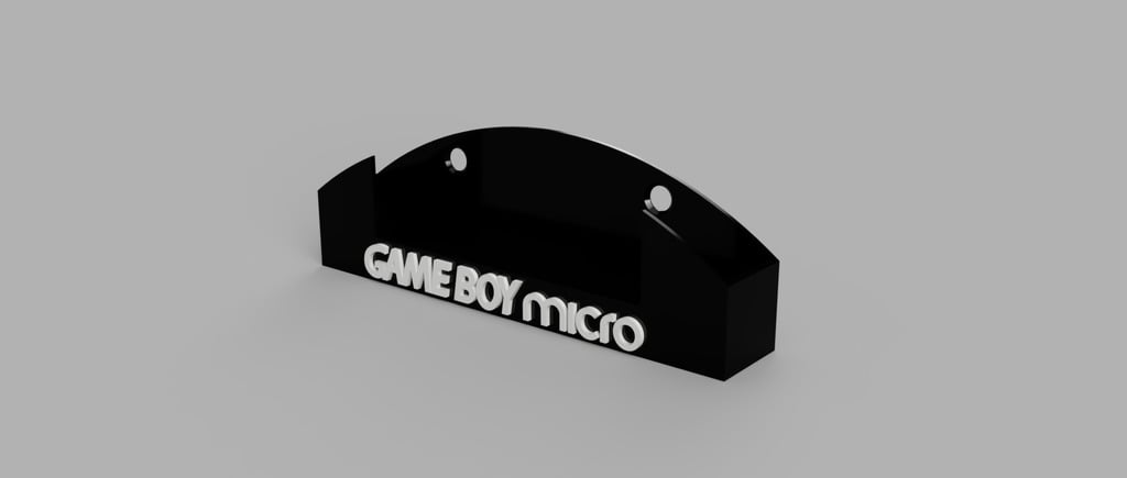 Game Boy Micro Wall Mount