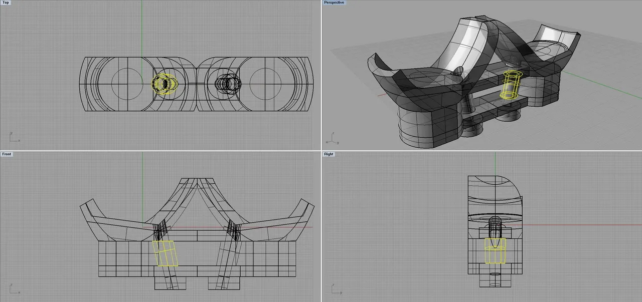 Espresso Cup Jig for Breville machine w/ Bodum cups by Pinniped, Download  free STL model