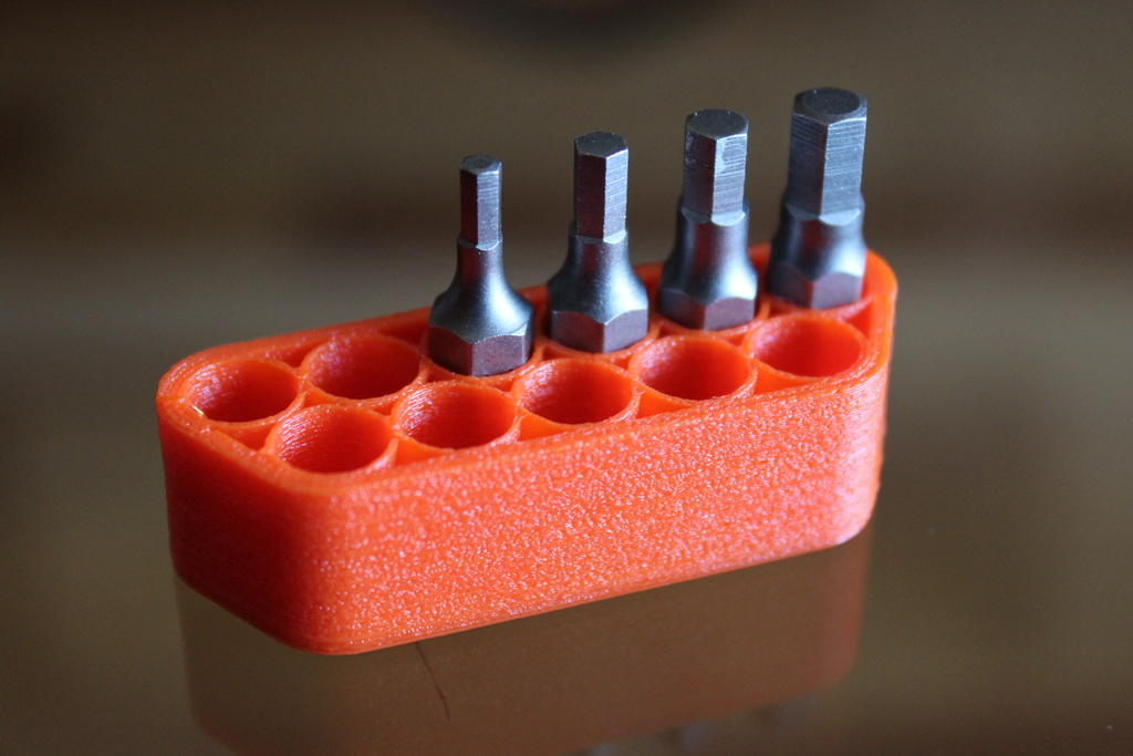 Miniatura 2 do modelo 3D Flex Bit Holder