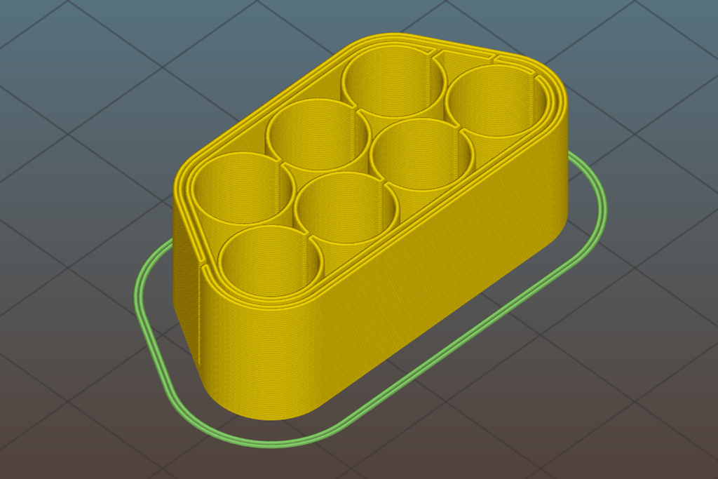 Miniatura 4 do modelo 3D Flex Bit Holder
