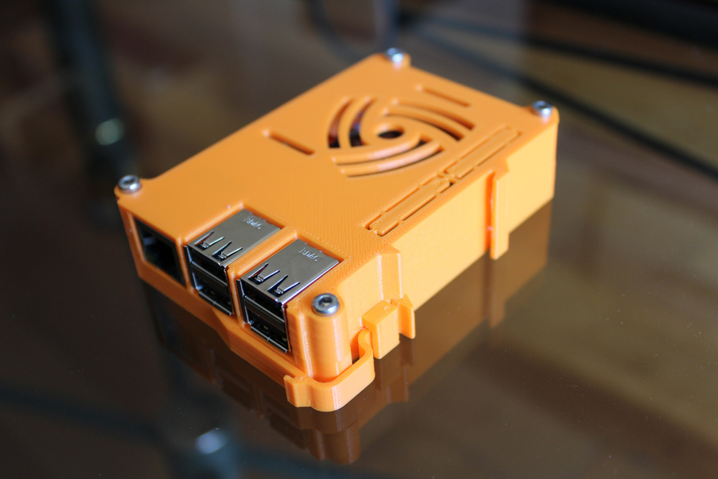 Raspberry Pi DIN Rail Case By Mdkendall | Download Free STL Model ...